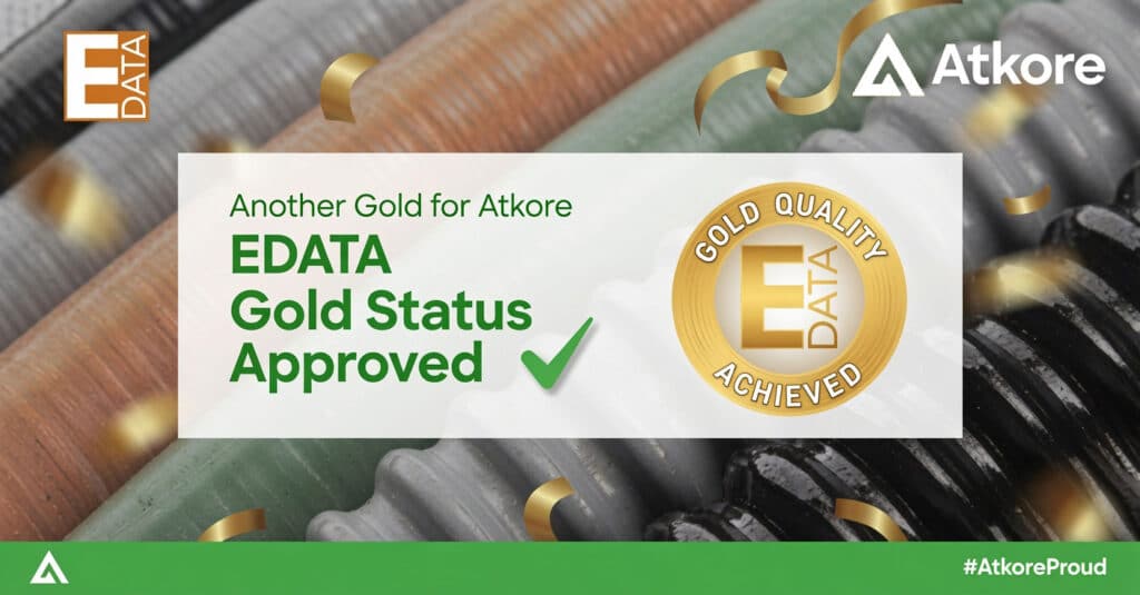 Another Gold for Atkore: EDATA Gold Status Approved